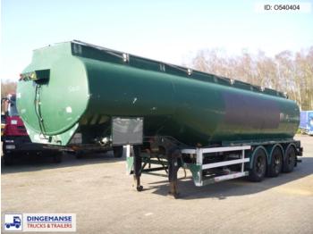 Tankauflieger Für die Beförderung von Kraftstoff Crane Fruehauf Fuel tank alu 40 m3 / 1 comp + pump: das Bild 1