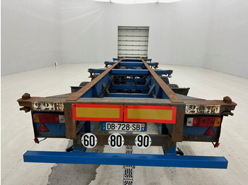 Fruehauf Skelet 2 x 20-30-40 ft - Container/ Wechselfahrgestell Auflieger: das Bild 5