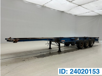 Fruehauf Skelet 2 x 20-30-40 ft - Container/ Wechselfahrgestell Auflieger: das Bild 1