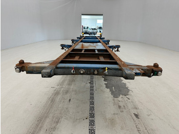 Fruehauf Skelet 2 x 20-30-40 ft - Container/ Wechselfahrgestell Auflieger: das Bild 2
