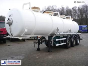Tankauflieger Für die Beförderung von Chemikalien Guhur / Maisonneuve Chemical ACID tank inox/polyester 22.4 m3 / 2 comp: das Bild 1