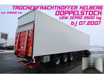 Koffer Auflieger Kel-Berg PRS 27/ DOPPELSTOCK 33/66 LBW ZEPRO 2500 KG !!!!: das Bild 1