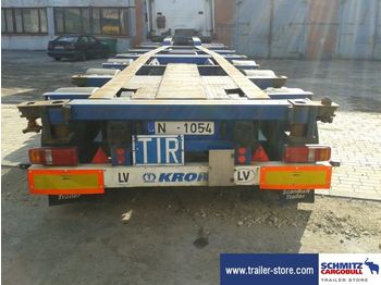 Auflieger Krone Container chassis (step-frame): das Bild 1