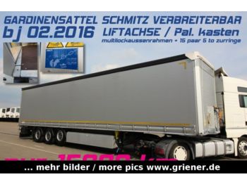 Planenauflieger Schmitz Cargobull SCS 24/LASI 12642 XL / LIFT /VERBREITERBAR !!!!!: das Bild 1