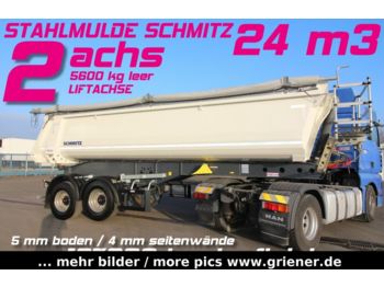 Kipper Auflieger Schmitz Cargobull SKI 18 SL 7,2 / STAHLMULDE /HEAVY DUTY / 5600 kg: das Bild 1