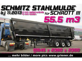 Kipper Auflieger Schmitz Cargobull SKI 24SL 10,5 / 55,5 m³ STAHLMULDE SCHROTT !!!!!: das Bild 1