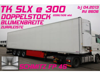 Kühlkoffer Auflieger Schmitz Cargobull SKO 24/ DOPPELSTOCK 2,70 /TK SLX e 300/BLUMEN 4x: das Bild 1