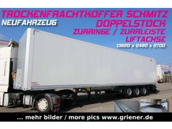 Koffer Auflieger Schmitz Cargobull SKO 24/LIFTACHSE /DOPPELSTOCK /ZURRINGE /NEU !!!: das Bild 1