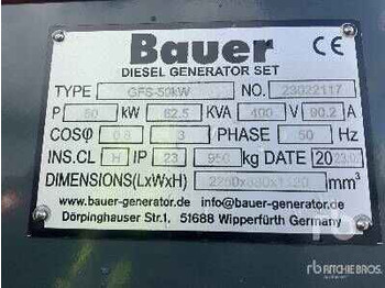 BAUER GENERATOREN 62.5 kVA - Stromgenerator: das Bild 5