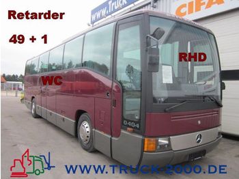 Reisebus MERCEDES-BENZ O 404 -15 RHD 49+1 WC Retarder TV 51Komfortsitze: das Bild 1