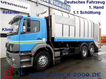 Müllwagen Für die Beförderung von Müll Mercedes-Benz 2628 Faun520*SL-KG-AS1.1Schüttung*Retarder*1.Hd.: das Bild 1