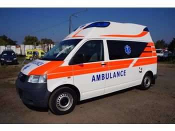 Krankenwagen Volkswagen Transporter 2,5 TDI Rettungswagen: das Bild 1