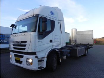 Containerwagen/ Wechselfahrgestell LKW Iveco AS190S42 FP Stralis: das Bild 1