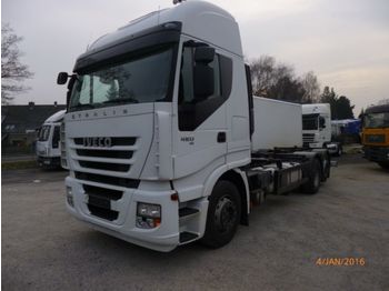 Containerwagen/ Wechselfahrgestell LKW Iveco AS260: das Bild 1