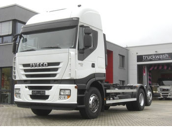 Containerwagen/ Wechselfahrgestell LKW Iveco AS260S45Y/ Automatik / EEV / Retarder / 450 PS: das Bild 1
