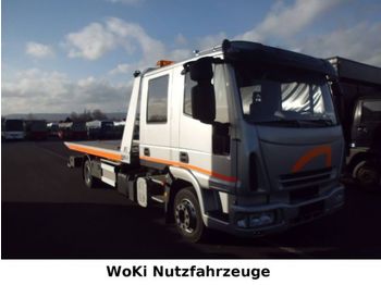 Autotransporter LKW Iveco ML 80 E 18 Doka Isoli Schiebeplateau Brille E 4: das Bild 1