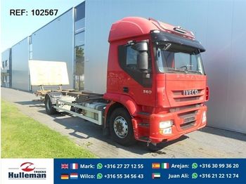Containerwagen/ Wechselfahrgestell LKW Iveco STRALIS 360 4X2 BDF EURO 4: das Bild 1