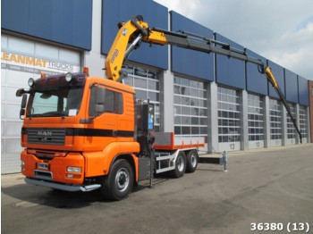 Pritsche LKW MAN TGA 26.440 6x4 with 50 ton/meter crane: das Bild 1