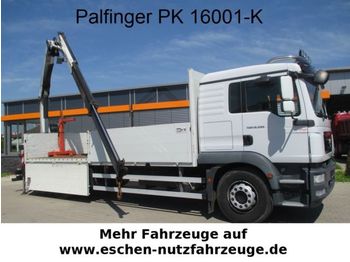 Pritsche LKW MAN TGM 18.290 L, Euro 5, Palfinger PK 16001 Kran: das Bild 1