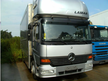 Autotransporter LKW Mercedes-Benz 1223 Atego, Sicherheitstransporter: das Bild 1