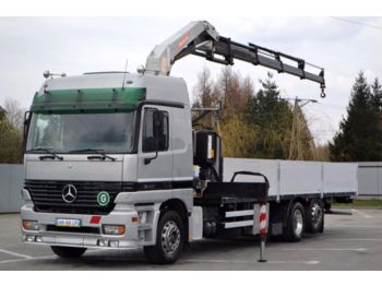 Pritsche LKW Mercedes-Benz Actros 2540 Pritsche 8,60 m + KRAN!: das Bild 1