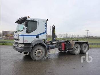 Containerwagen/ Wechselfahrgestell LKW Renault KERAX 370DCI 6X4: das Bild 1