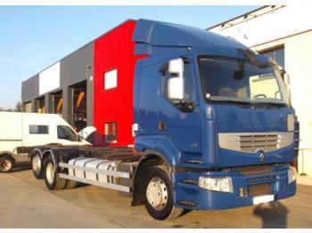 Containerwagen/ Wechselfahrgestell LKW Renault PREMIUM 460 DXI 26T 6x2 Porte-conteneur: das Bild 1
