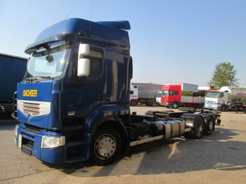 Containerwagen/ Wechselfahrgestell LKW Renault Premium BDF 460.25 DXI, EEV,I-Shift,VEB,: das Bild 1
