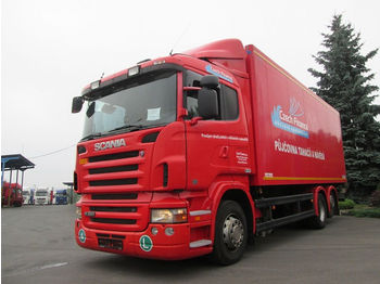 Kühlkoffer LKW Scania R380 Carrier + Kühlanhänger SCHMITZ KO18: das Bild 1