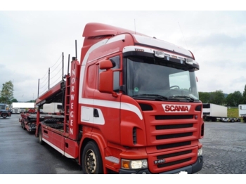 Autotransporter LKW Scania R480: das Bild 1