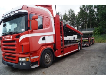 Autotransporter LKW Scania R480: das Bild 1