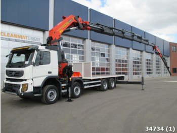 Pritsche LKW Volvo FMX 420 8x4 Euro 5 Palfinger 100 ton/meter crane: das Bild 1