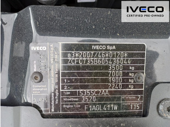 IVECO Daily 35S16 V Euro6 Klima ZV - Kastenwagen: das Bild 4
