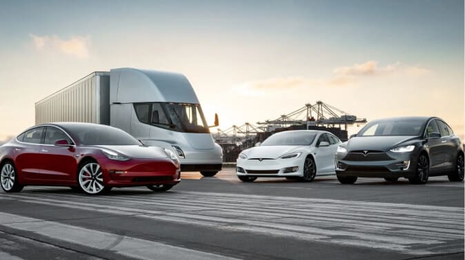 Tesla PKW Modelle im Vergleich: Model S, 3, X, Y, Cyber truck