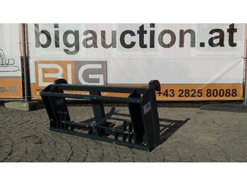 Schnellwechsler für Baumaschine BIG Bobcat Adapter mit MX / SMS / Euro Aufnahme: das Bild 1