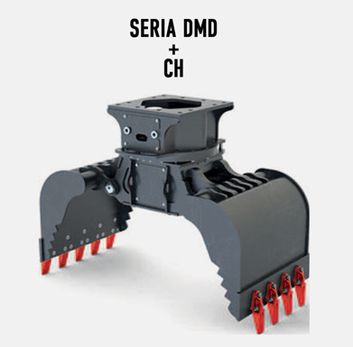 Greifer für Baumaschine DEMOQ DMD 45 S Hydraulic Polyp -grab 130 kg: das Bild 2