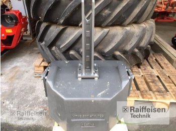 Gegengewicht für Traktor Fendt Belastungsgewicht 1250 k: das Bild 1