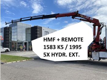 Ladekran HMF 1583 K5 + REMOTE CONTROL - 5X HYDRAULIC EXTE: das Bild 1