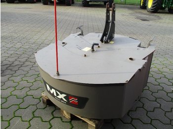 Gegengewicht für Landmaschine Mailleux MX 600kg + 400kg Frontgewicht: das Bild 1
