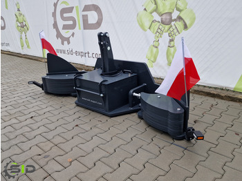 Gegengewicht für Traktor SID AGRIBUMPER / FRONTGEWICHT Frontbalast Stahlgewicht 430 KG: das Bild 5