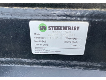 Steelwrist S40 + RIPPER + NEW  - Aufreißer für Baumaschine: das Bild 5