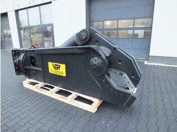 Abbruchschere für Bagger VTN CI 3200 R Hydraulic scrap metal shear 3260 kg: das Bild 2