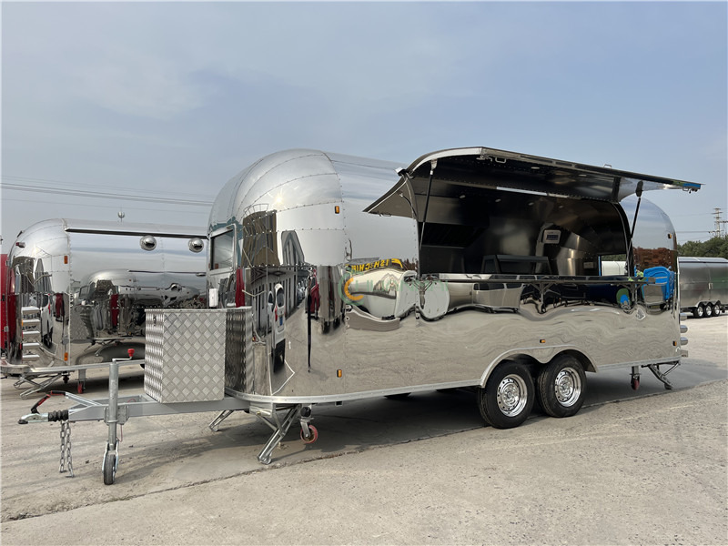 Verkaufsanhänger COC Airstream Burger Food Truck,Beer Food Trailer: das Bild 8