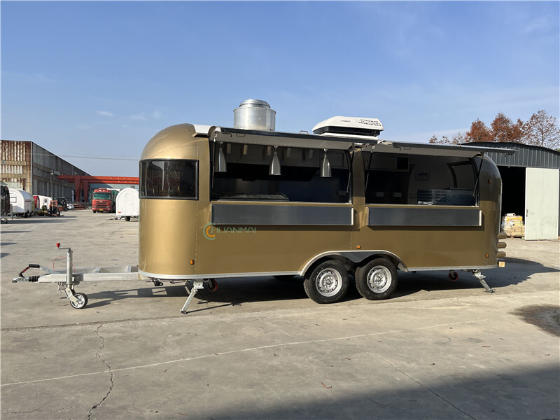 Verkaufsanhänger COC Airstream Fast Food Truck,Coffee Food Trailers: das Bild 5