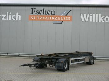 Container/ Wechselfahrgestell Anhänger Hüffermann HS1870 Abrollcontainer*Stapler*Schlitten*HU10/22 