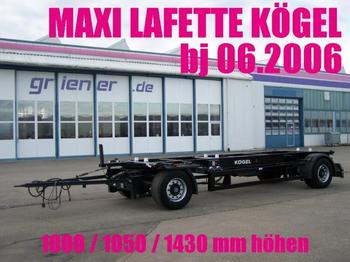 Kögel AWE 18 LAFETTE MAXI 1000 / 1430 mm höhe - Container/ Wechselfahrgestell Anhänger