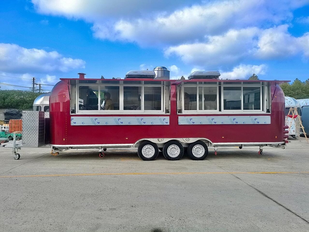 Verkaufsanhänger ERZODA Airstream trailer  | pizza trailer | coffee trailer  |  food truck: das Bild 2