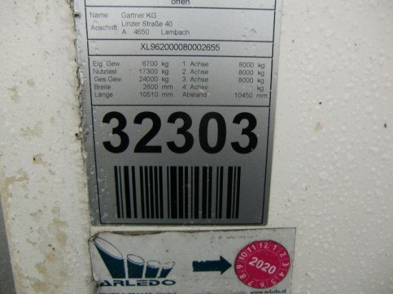 Kühlkoffer Anhänger Gronewegen RE8-8-8-PC  3-Achs Anhänger: das Bild 15