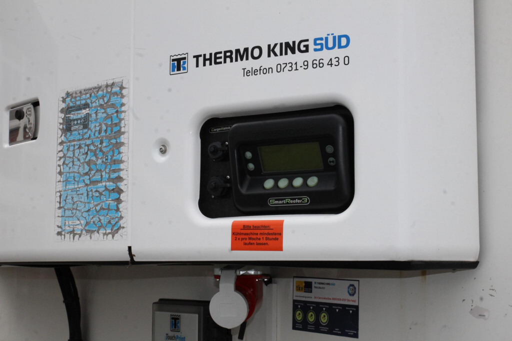 Kühlkoffer Anhänger Lamberet Thermo King SLXe 100 Strom Tür SAF
