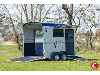 Cheval Liberté Maxi 2 Duomax trailer for 2 horses GVW 2600kg tack room saddle - Pferdeanhänger